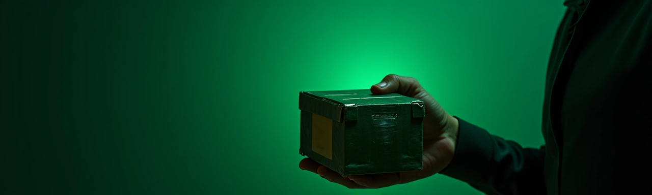 Compliant package clearance — green light customs approval